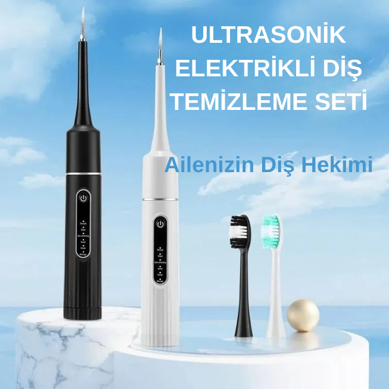 ULTRASONİK ELEKTRİKLİ DİŞ TEMİZLEME SETİ