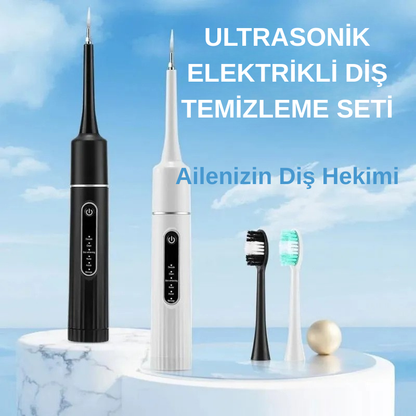 ULTRASONİK ELEKTRİKLİ DİŞ TEMİZLEME SETİ