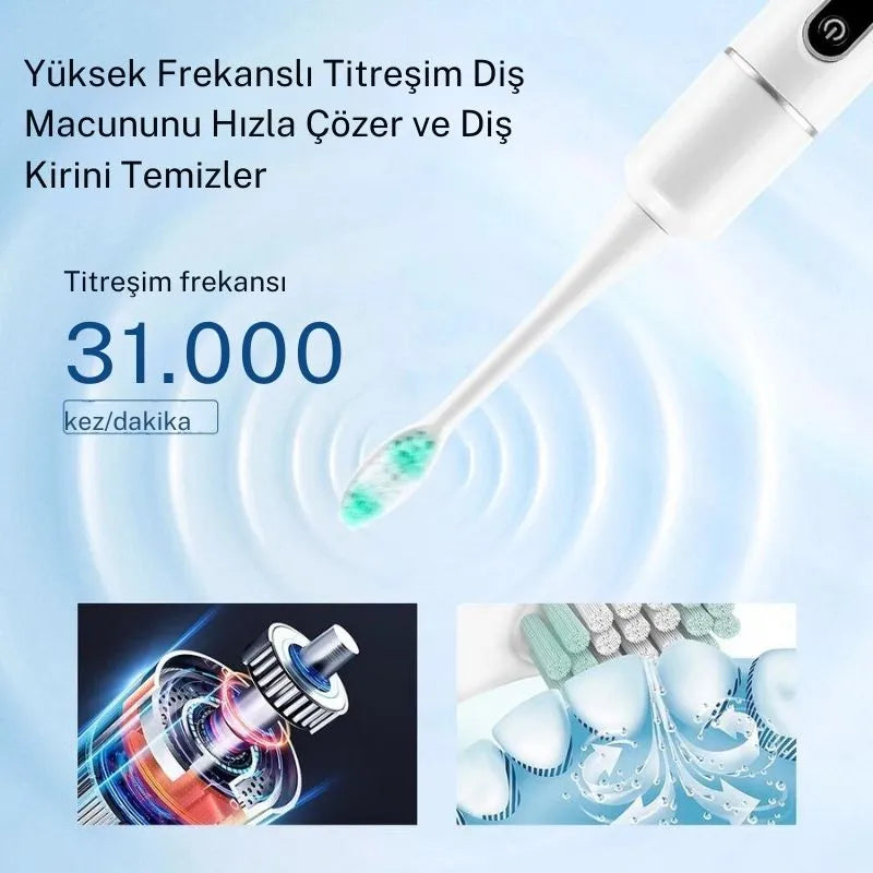 ULTRASONİK ELEKTRİKLİ DİŞ TEMİZLEME SETİ